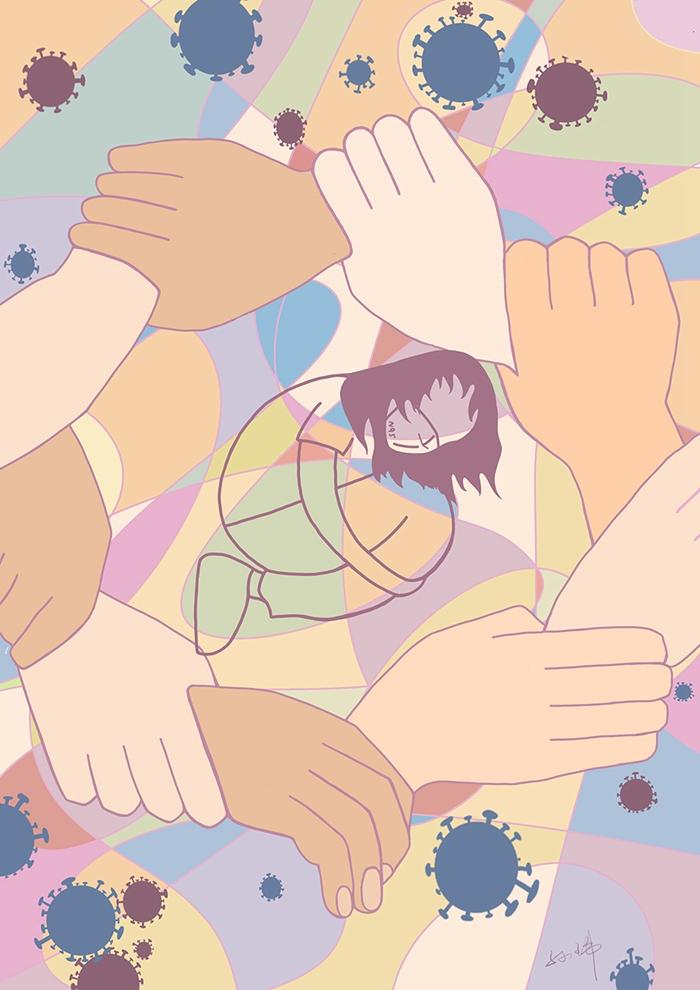 看完这些抗疫插画,眼圈又红了 - 抗击疫情辽宁在行动 阜新新闻网