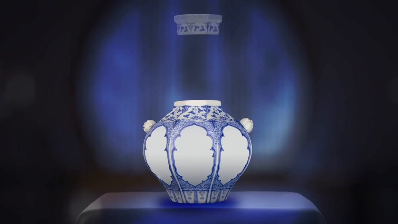 国宝在辽宁㉕ | 青花松竹梅纹八棱罐：元瓷重器举世罕见